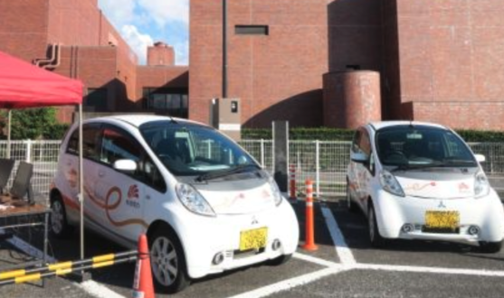 日本でのV2G実証の様子